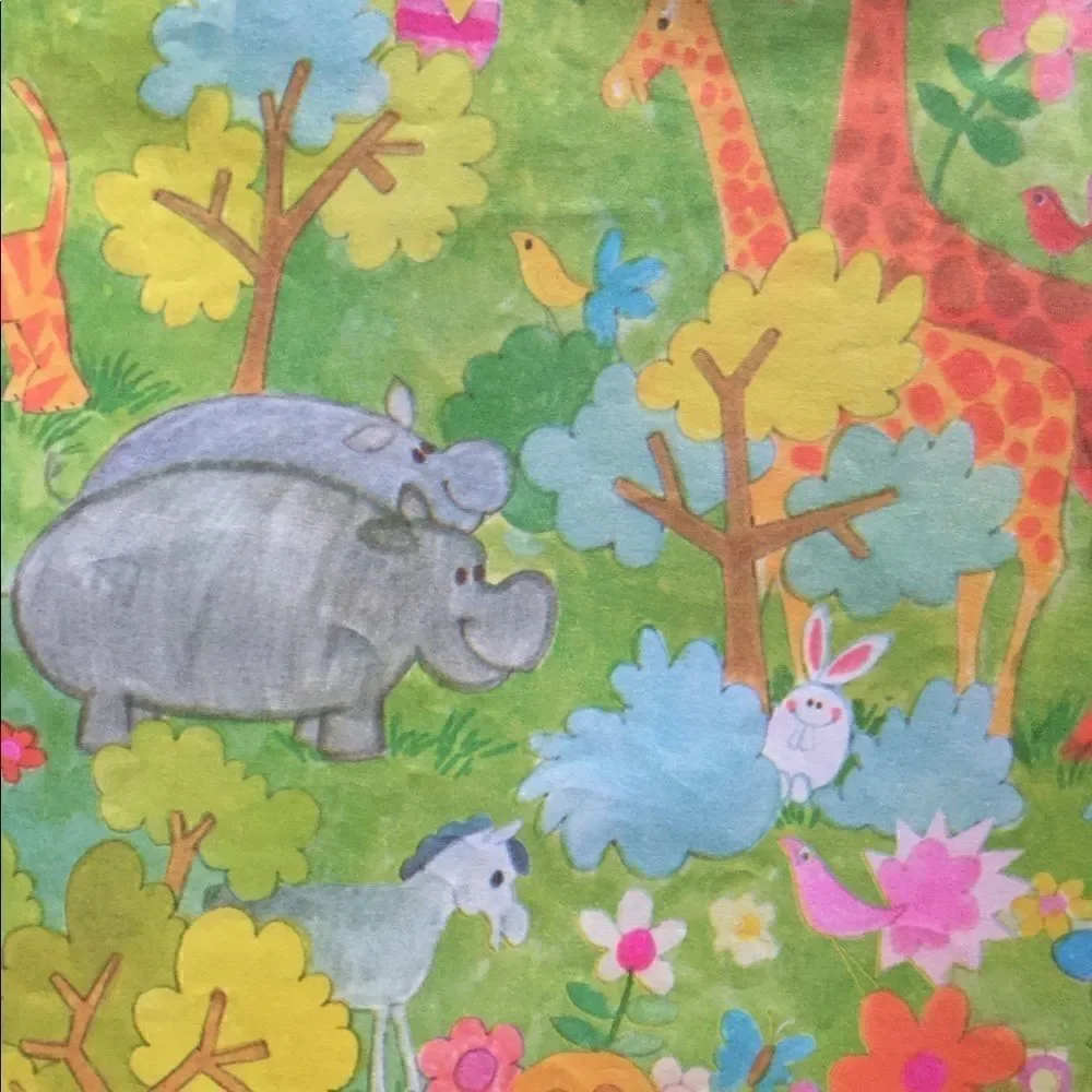 Vintage jungle Gift wrap